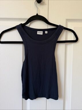 Aritzia | Sunday Best Navy Tank Top